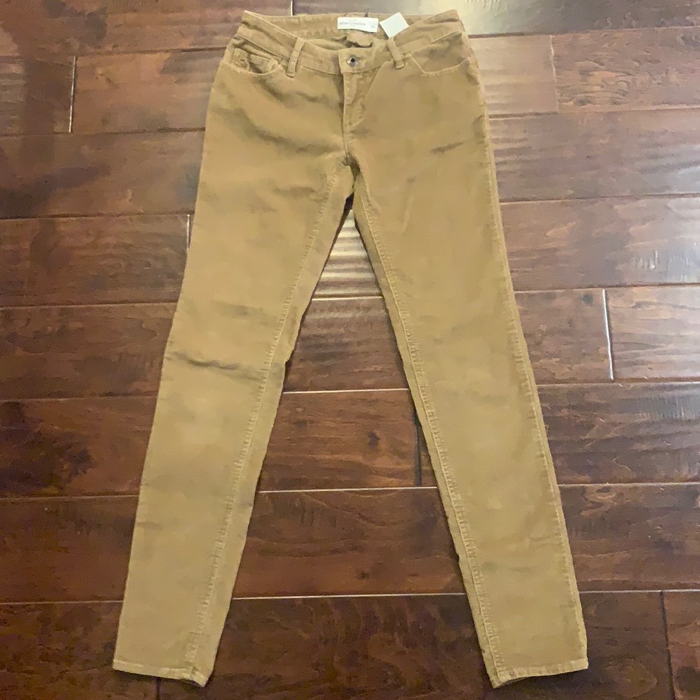 Abercrombie kids fine corduroy 5 pocket pants